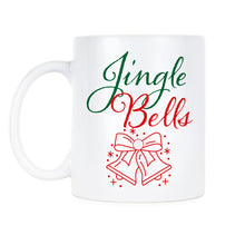 JINGLE BELLS Coffee Mug Christmas Jingle Bells Mugs Cute Christmas Carol Cup Gift