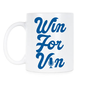 Vin Scully Coffee Mug Win for Vin Cup RIP Tribute