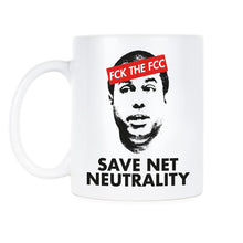 Save Net Neutrality Coffee Mugs FCK THE FCC Mug Keep The Internet Free Gift Cup Anti Ajit Pai Coffee Mug