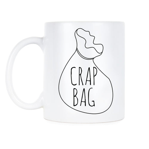 Crap Bag Friends Coffee Mug Crap Bag Mug Princess Consuela Banana Hammock Gift