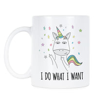 Unicorn Mug Unicorns I Do What I Want Coffee Mugs Sassy Unicorn Lover Gift Cup