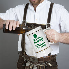 Dilly Dilly St Patricks Gift St Paddys Day Beer Stein Irish Drinking Stein Goblet for St. Patrick’s Day