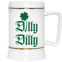 Dilly Dilly St Patricks Gift St Paddys Day Beer Stein Irish Drinking Stein Goblet for St. Patrick’s Day