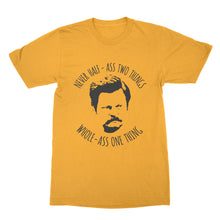 Ron Swanson Shirt Never Half Ass Two Things