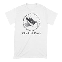 Chucks and Pearls Tshirt 2021 Kamala Harris Chucks and Pearls Shirt Madam Vice President Shirt