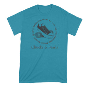 Chucks and Pearls Tshirt 2021 Kamala Harris Chucks and Pearls Shirt Madam Vice President Shirt