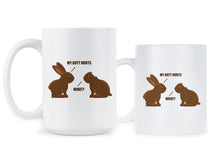 Funny Easter Mug Funny Chocolate Bunny Easter Bunny Coffee Mugs