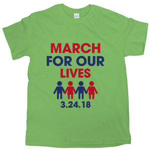 March for Our Lives T-Shirt Never Again Shirt Enough is Enough Tshirt Gun Control Tee