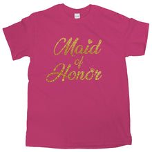 Maid of Honor Shirt Maid of Honor T Shirt Maid of Honor Gift