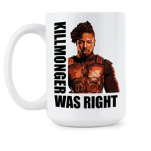 Killmonger Was Right Mug Killmonger Gift Hey Auntie Coffee Mugs Erik Killmonger Cup