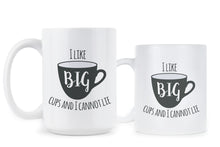 I Like Big Cups and I Cannot Lie Coffee Mug Funny Mug Sayings Sir Mix A Lot Cup Gift