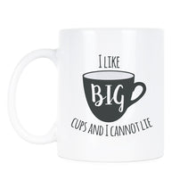 I Like Big Cups and I Cannot Lie Coffee Mug Funny Mug Sayings Sir Mix A Lot Cup Gift