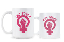 Girl Power Coffee Mug Feminist Mugs Grl Pwr Cup Nevertheless She Persisted