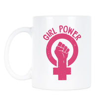 Girl Power Coffee Mug Feminist Mugs Grl Pwr Cup Nevertheless She Persisted