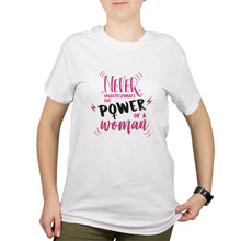 Never Underestimate the Power of a Woman T Shirt Independent Woman Tshirt Girl Power Shirt