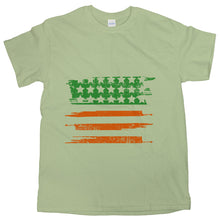 St Paddys Day Shirt American Flag Irish Tshirt St Paddys USA T-Shirt St Paddys Clothing Flag Gift