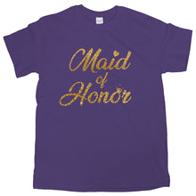 Maid of Honor Shirt Maid of Honor T Shirt Maid of Honor Gift