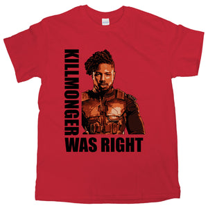 Killmonger Was Right T-Shirt Killmonger Shirt Hey Auntie Tshirt Killmonger Tee Gifts