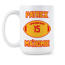 Patrick Mahomes Mug Patrick is Mahomie Coffee Mug Mahomey Chiefs Cup