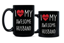 I Love My Awesome Husband Mug I Love My Husband Mug
