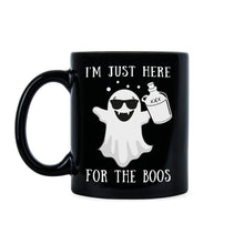 Im Just Here for the Boos Funny Halloween Mugs Halloween Ghost Mug