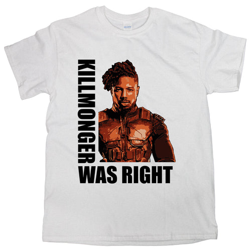 Killmonger Was Right T-Shirt Killmonger Shirt Hey Auntie Tshirt Killmonger Tee Gifts